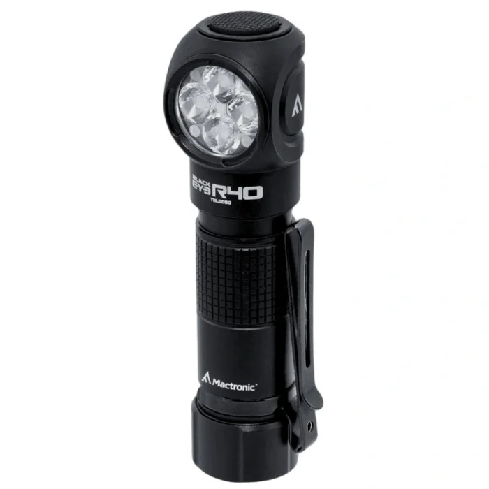 Latarka czołowa, kątowa MACTRONIC Black Eye R40 - 4000 lm (THL0060)